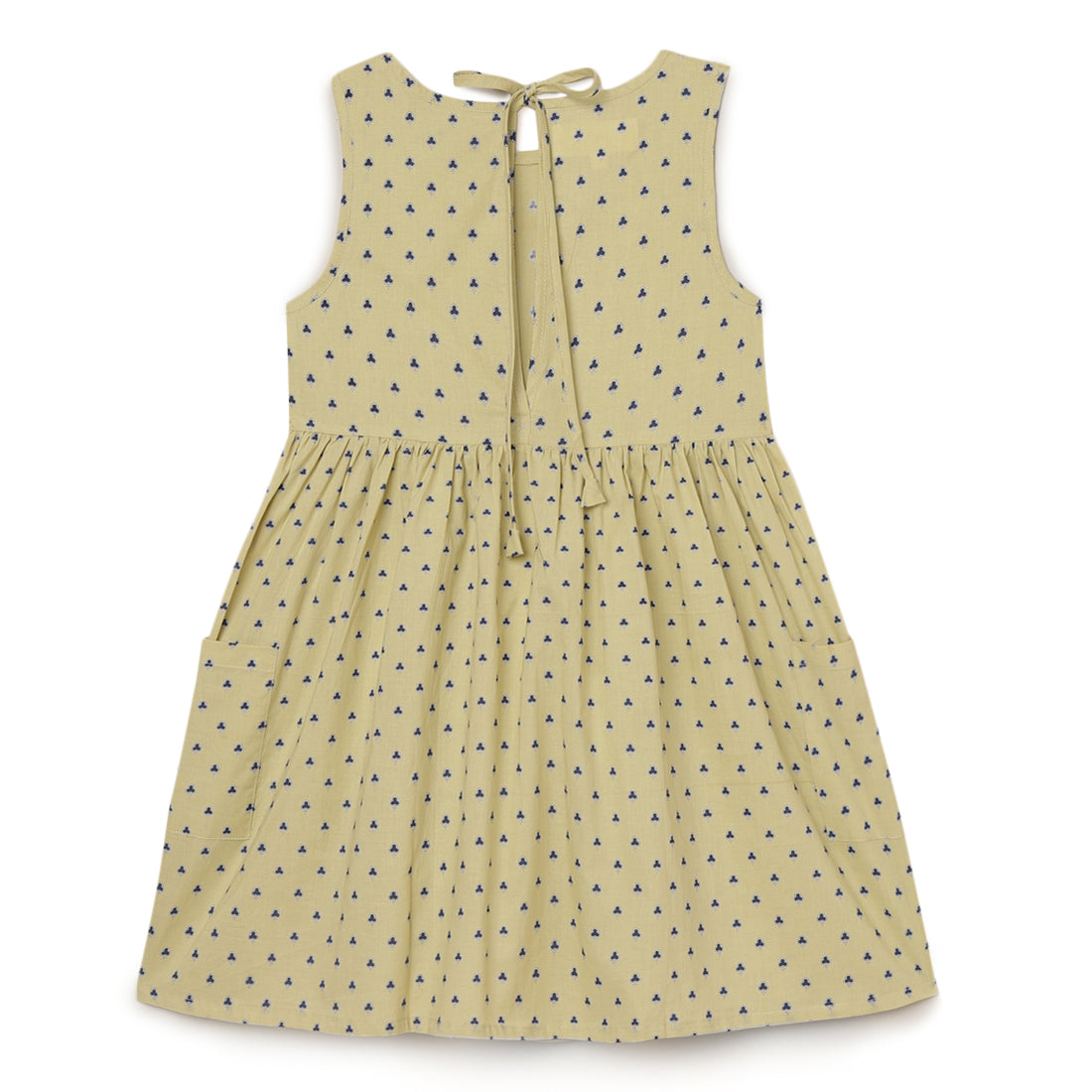 Girls Sleeveless Dress - 2 yrs to 6 yrs - - Back