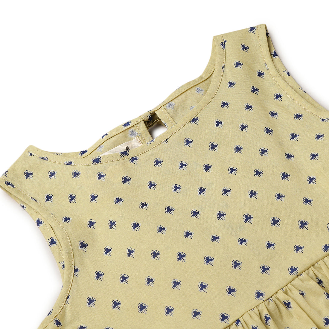 Girls Sleeveless Dress - 2 yrs to 6 yrs -Closeup
