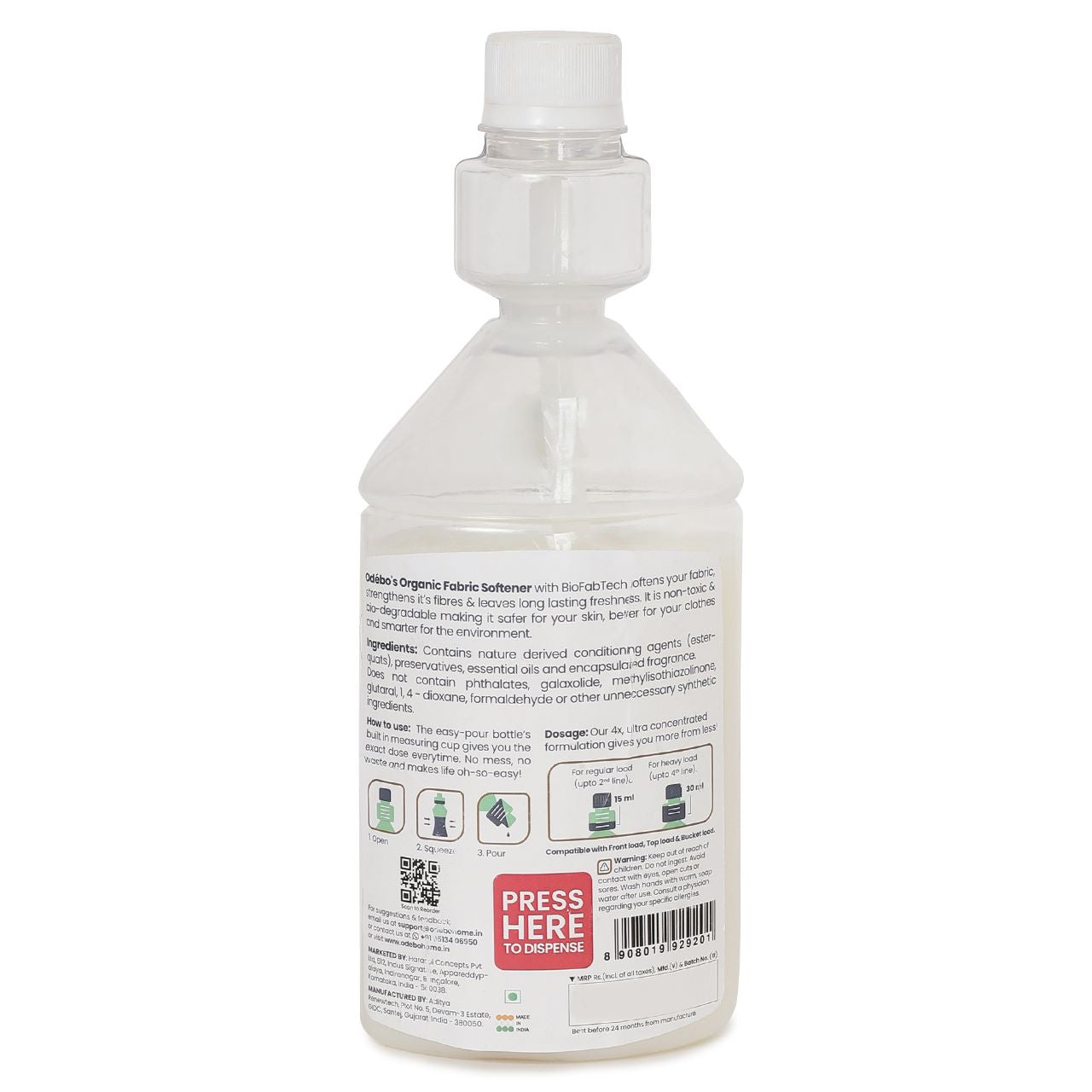 Fabric Softener - Back image