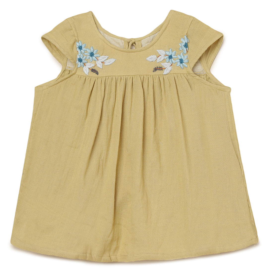 Girls Embroidered Top - 2 yrs to 6 yrs - Front