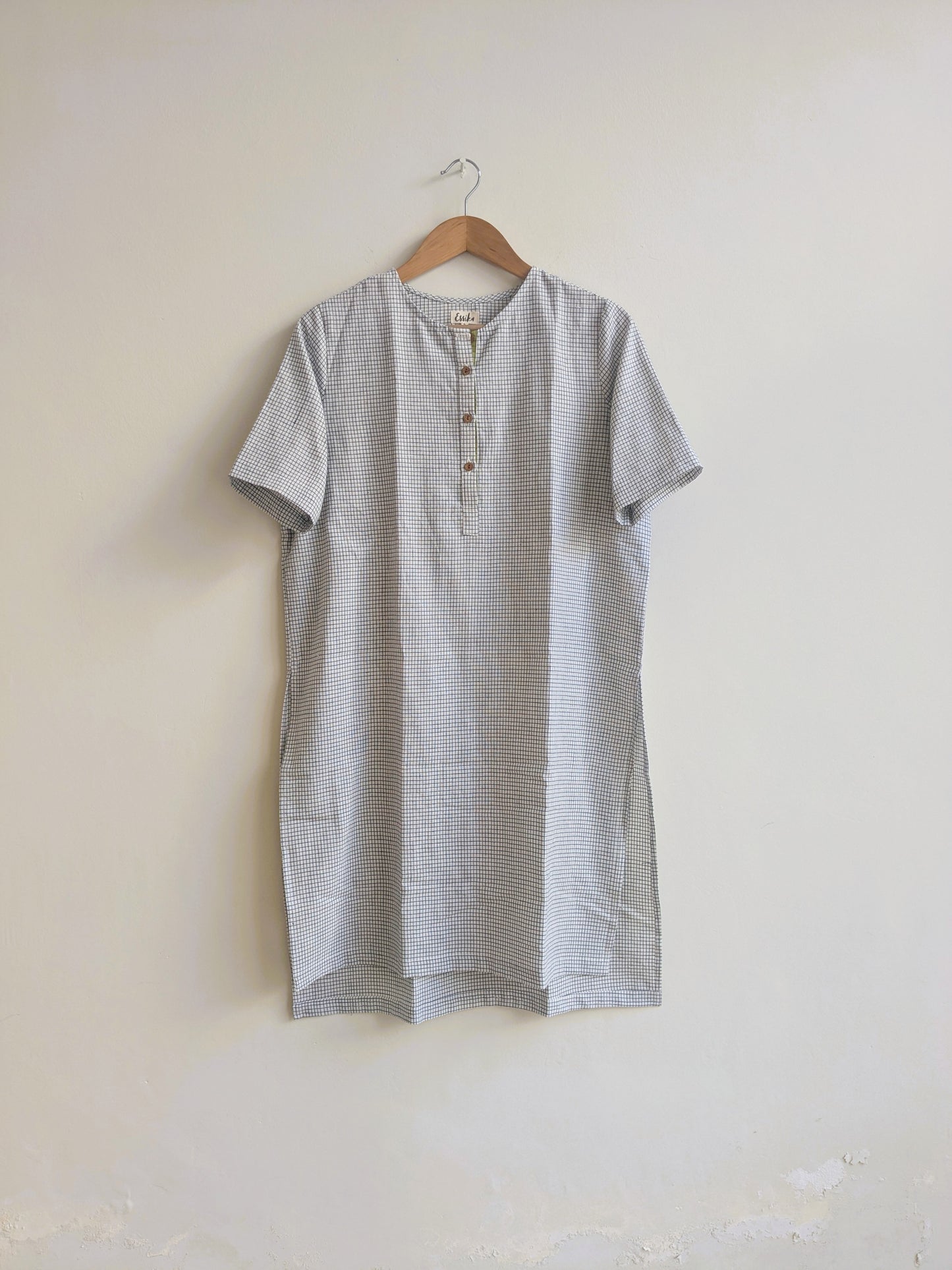 Cotton Regular Fit Kurta - Front Image