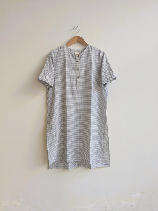 Cotton Regular Fit Kurta - Front Image