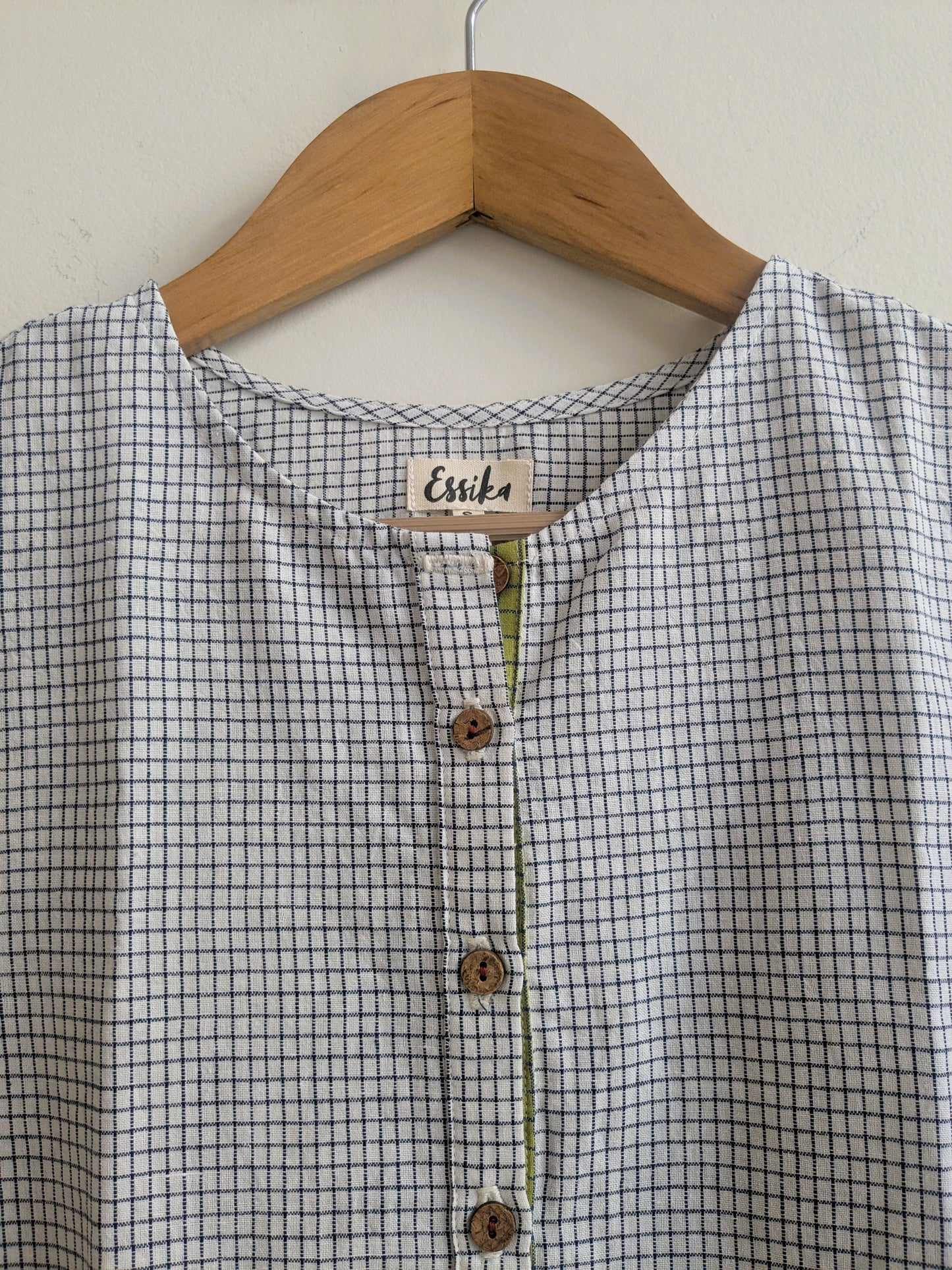 Cotton Regular Fit Kurta - Closeup image