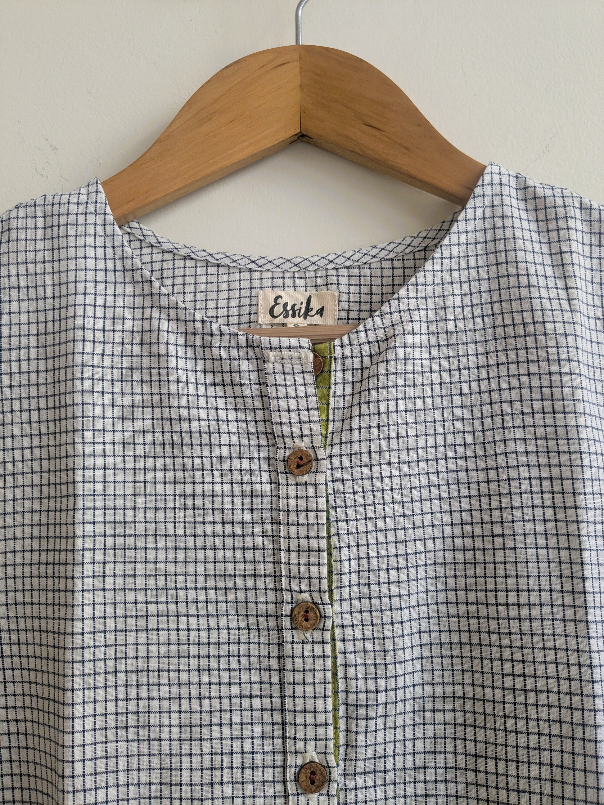 Cotton Regular Fit Kurta - Closeup image