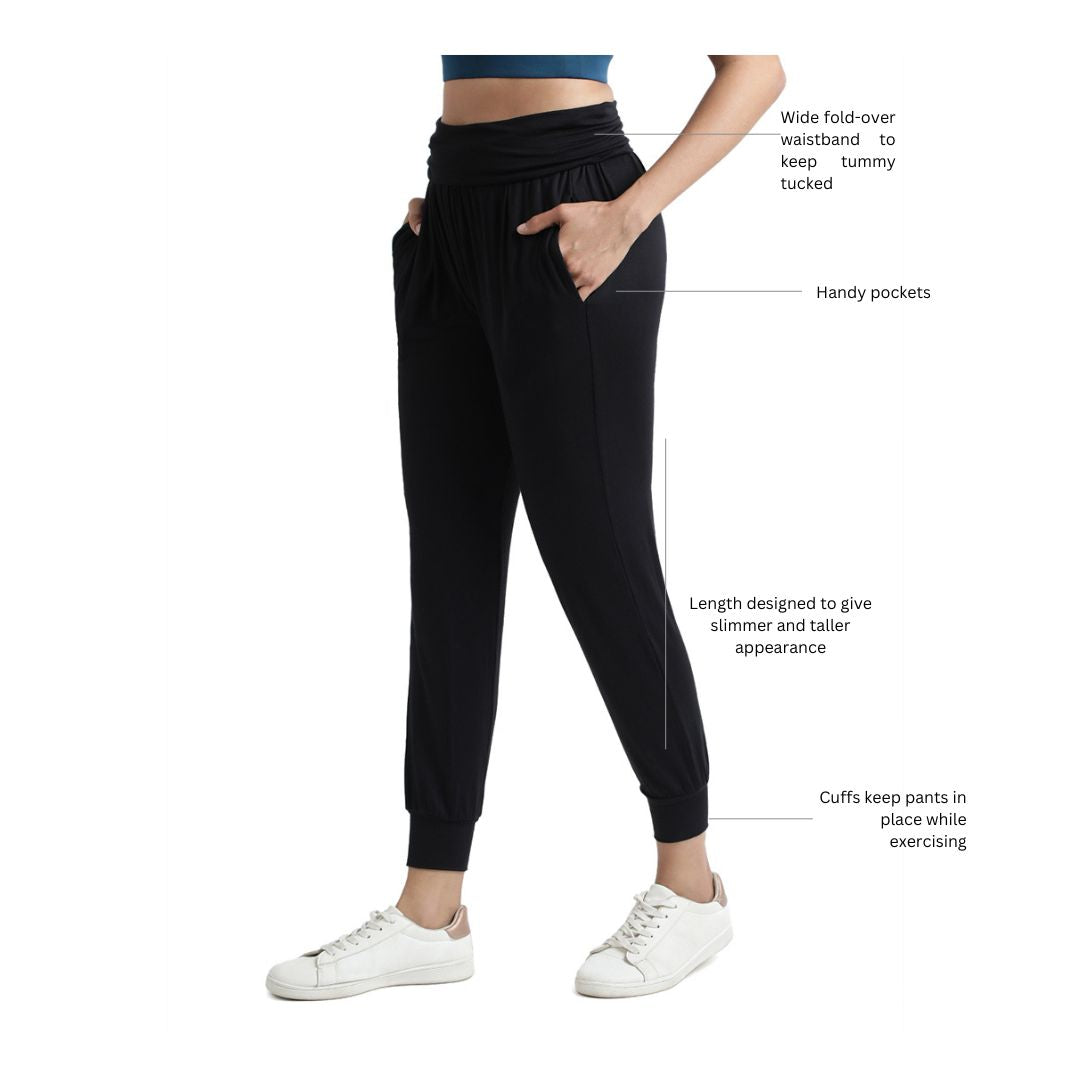 Women's Bamboo-Spandex All-Day Comfort Joggers