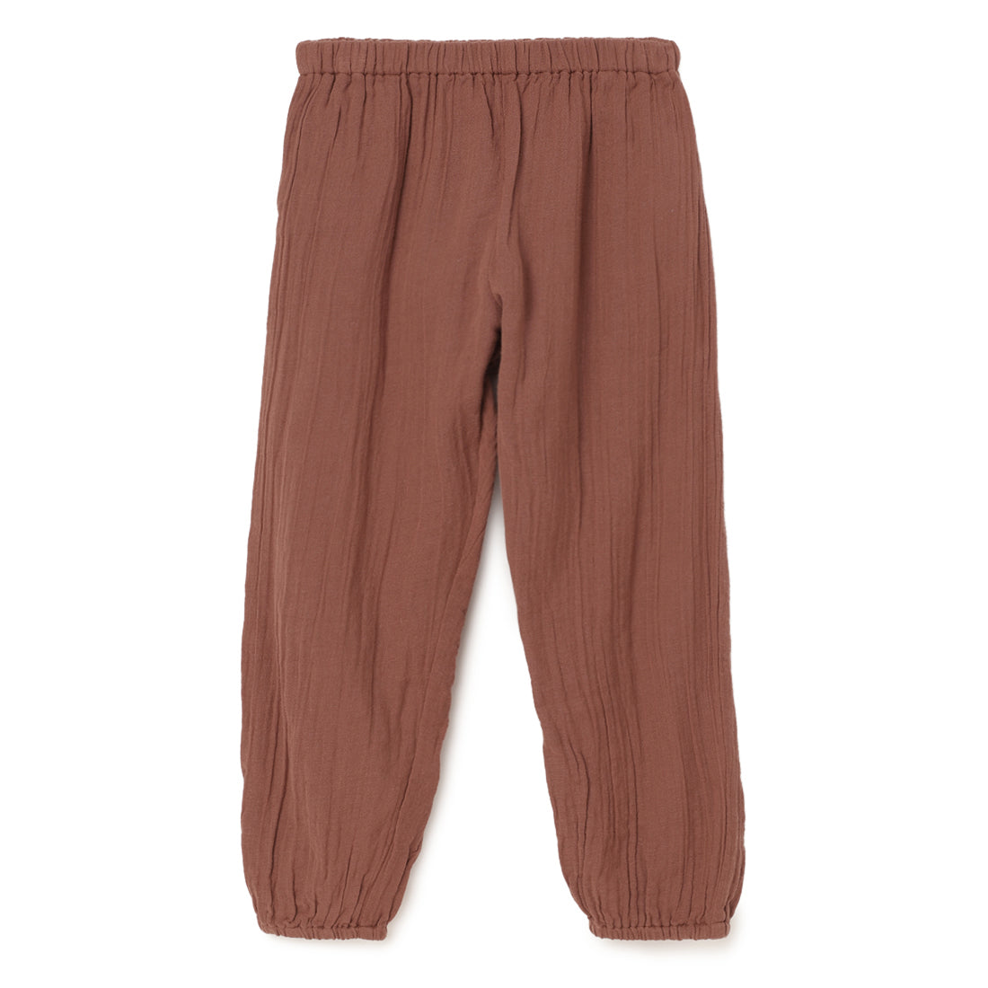 Pants for Boys and Girls , Brown - Full Image