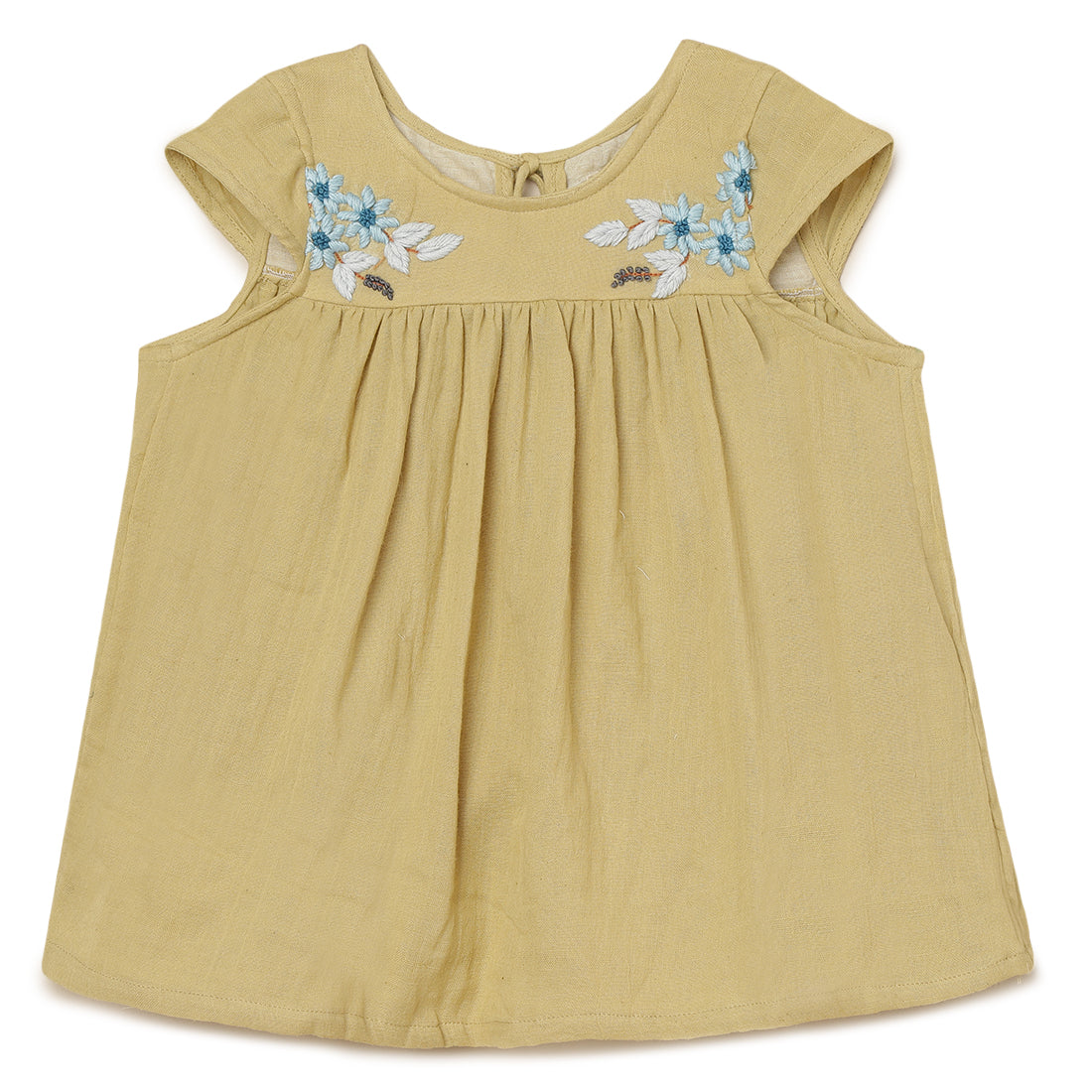 Girls Embroidered Top  - 2 yrs to 6 yrs - Front