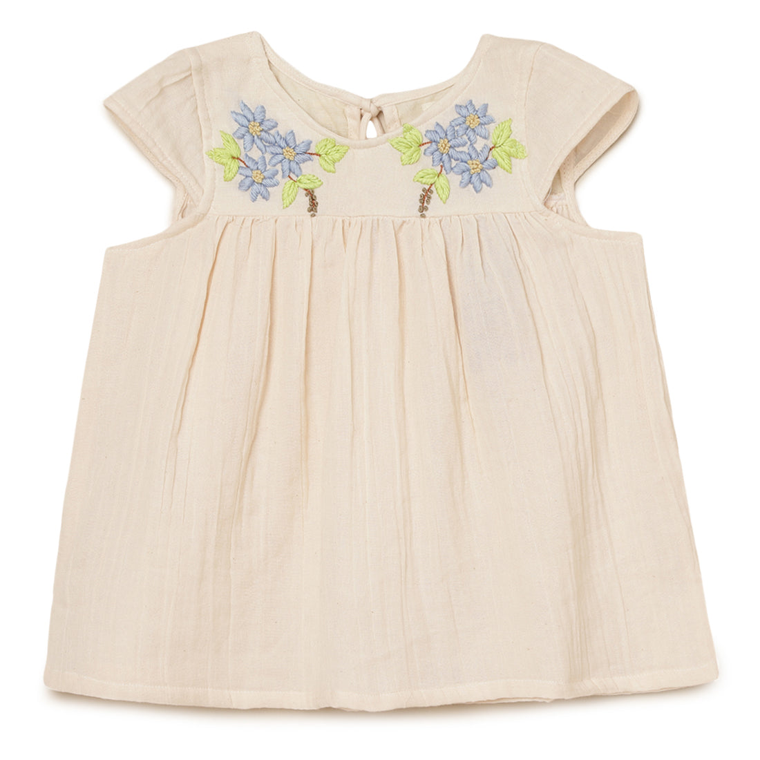 Girls Embroidered Top 2 yrs to 6 yrs - Front