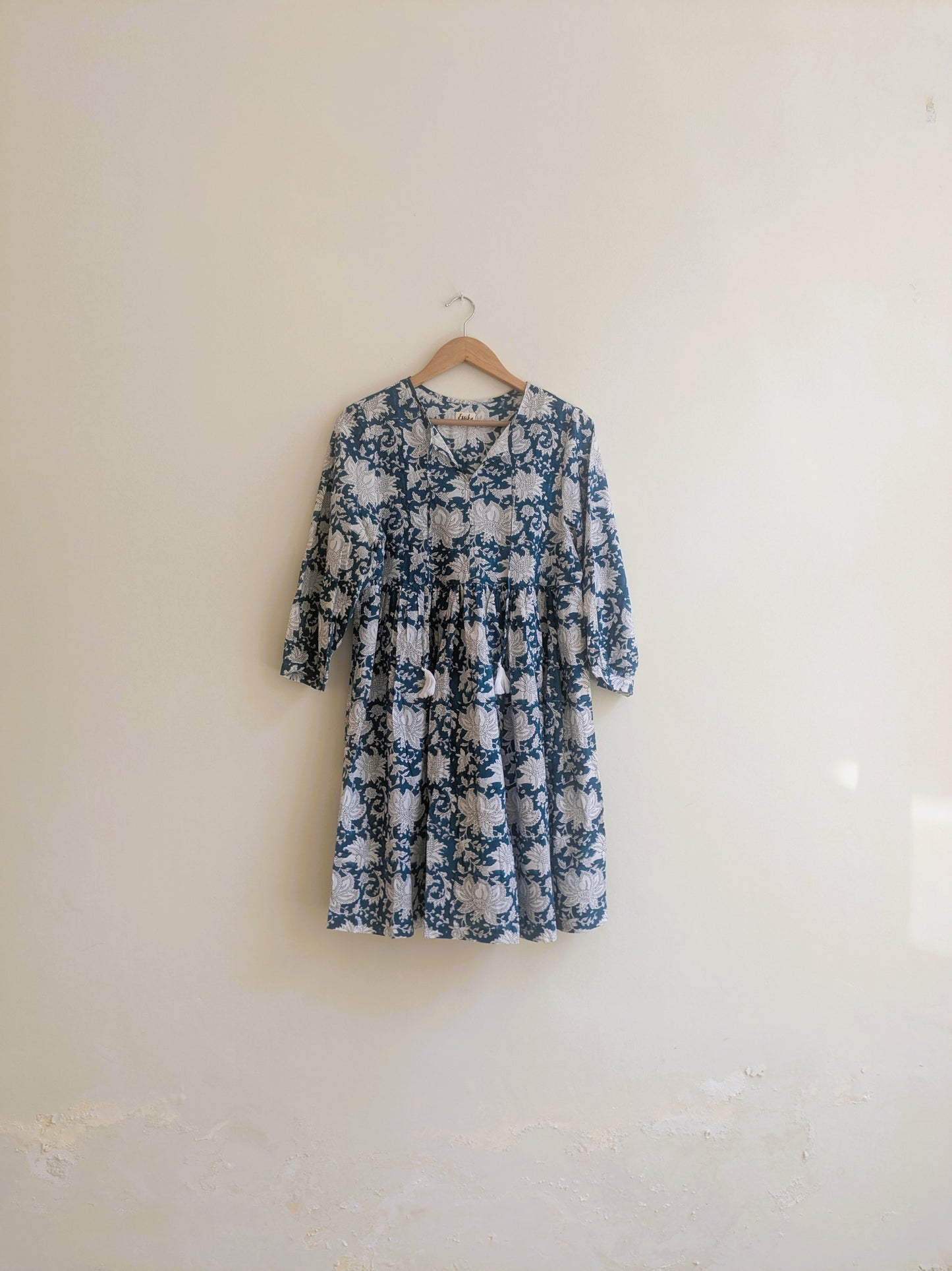 The Jemma Dress | Block Print | Jungle Lily