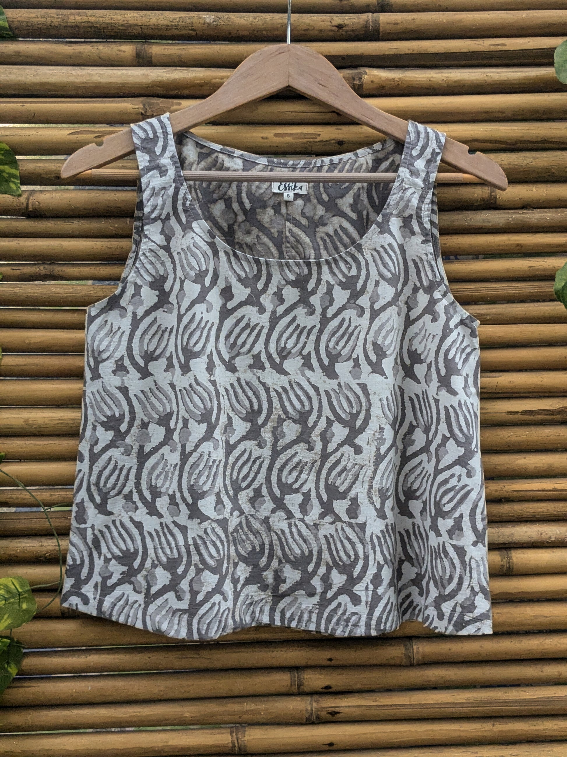 Women's Cotton Tank Top - Cotton -Front Image