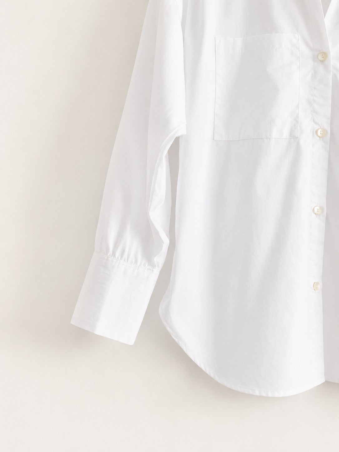 Chemise surdimensionnée pour femmes | Impression en bloc | Bleu foncé 