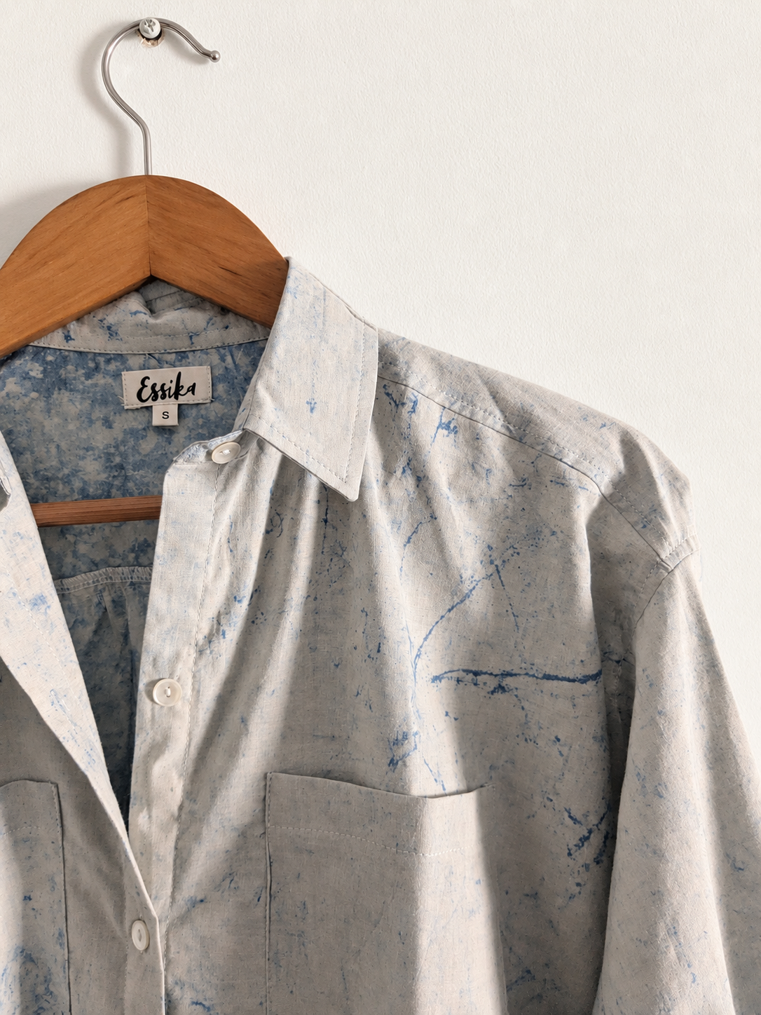 Women's Shirt Dress | Light indigo | Helen