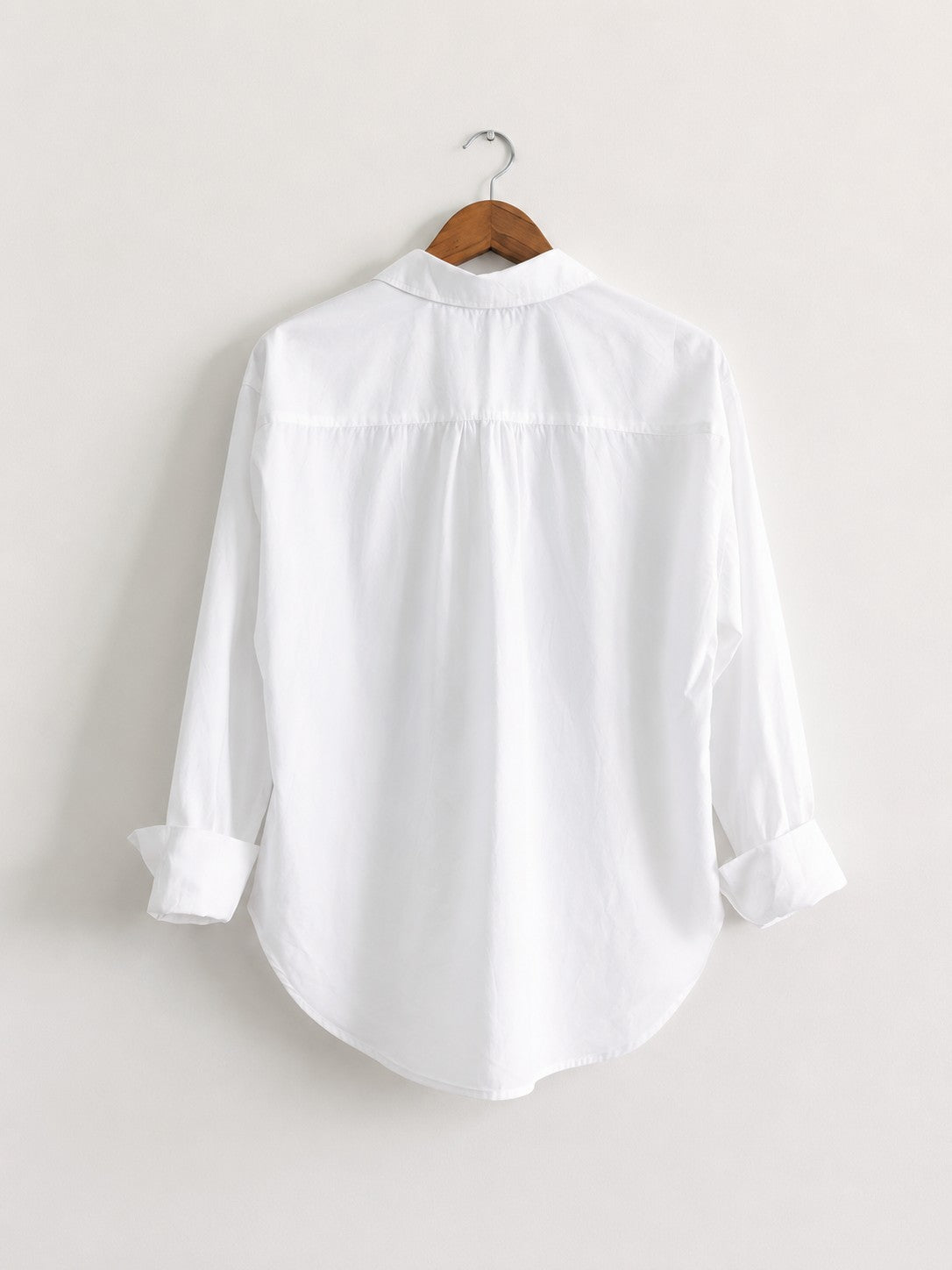Chemise surdimensionnée pour femmes | Impression en bloc | Bleu foncé 