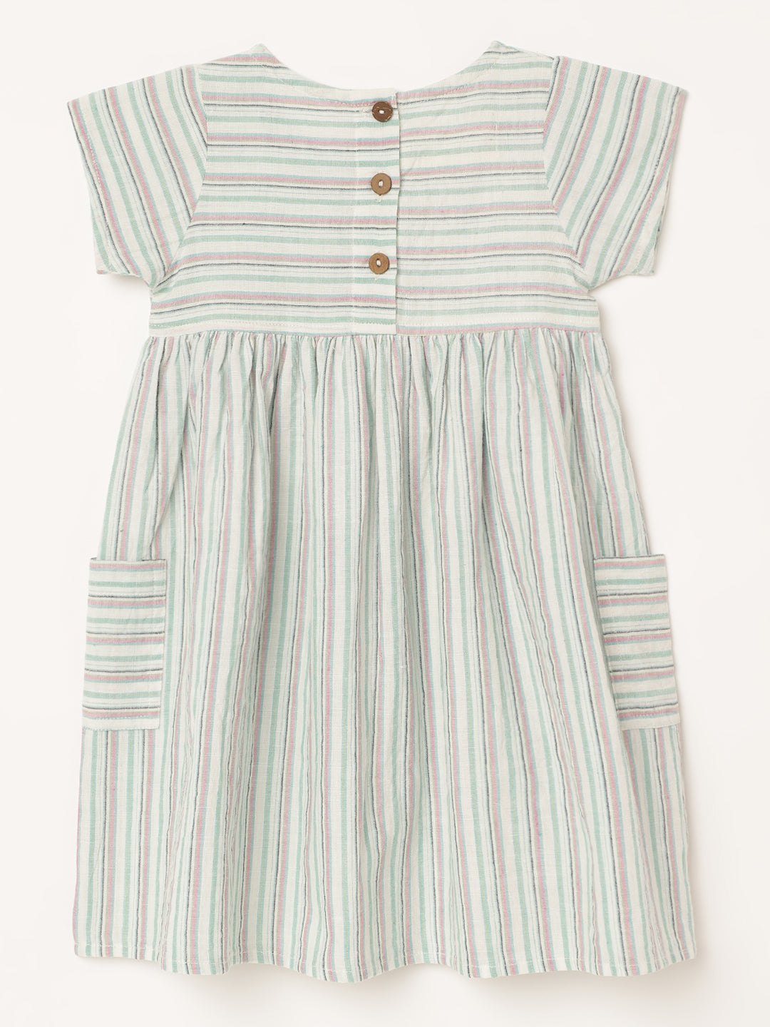 Girls Pocket dress | Handloom cotton |1Yr to 8 Yrs